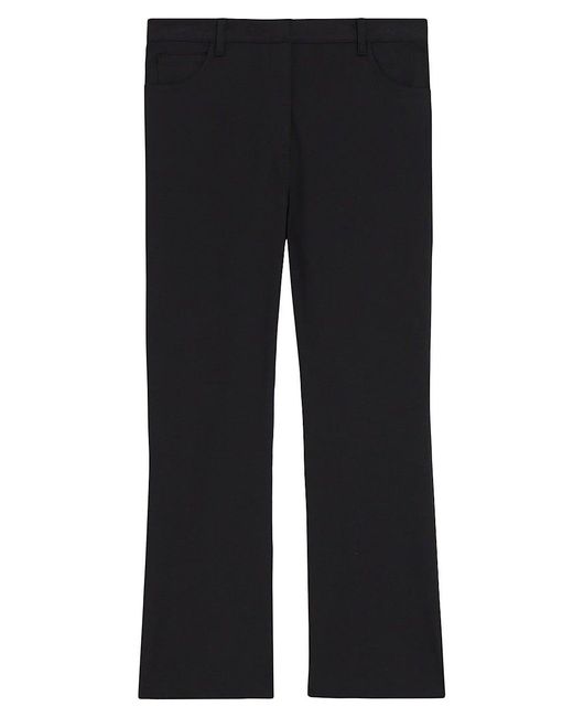 Theory Cropped Kick Pants in Blue | Lyst