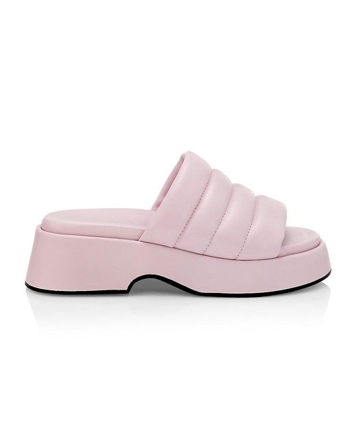 quilted platform slides