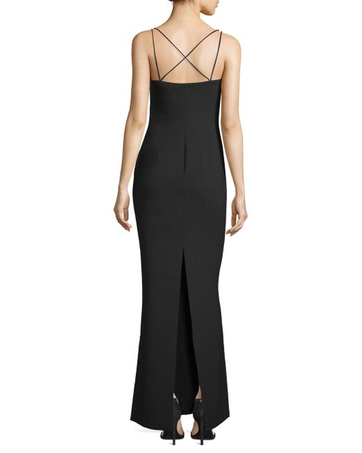 likely black gown