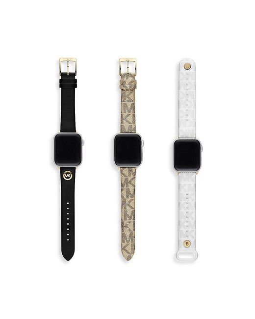 Michael Kors Leather Apple Watch Band 3 