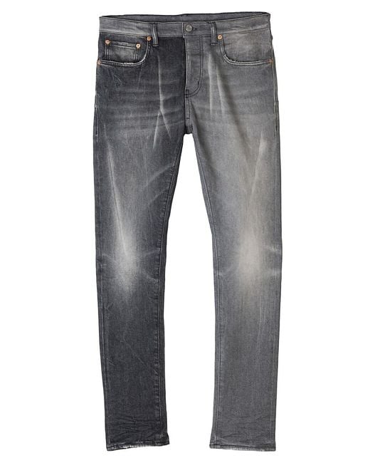 Purple Brand Denim Made In Italy Collection Twotoned Stretch Five