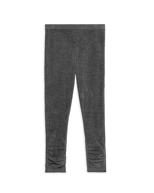 Barefoot Dreams Little Kid's Scrunched Leggings in Gray Lyst