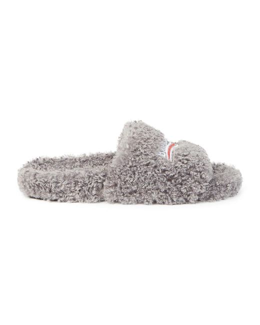 balenciaga grey slides