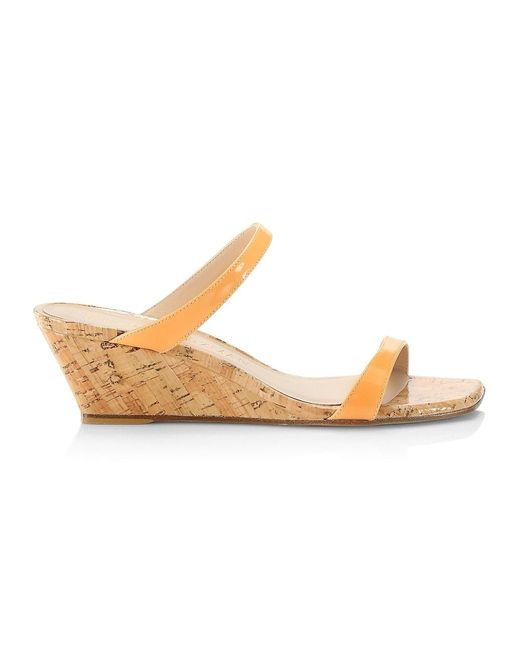 stuart weitzman white mules