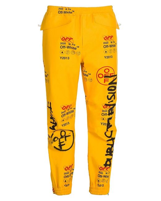 off-white track pants