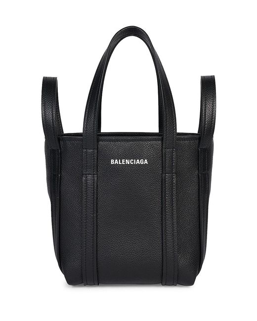 balenciaga everyday small leather tote bag