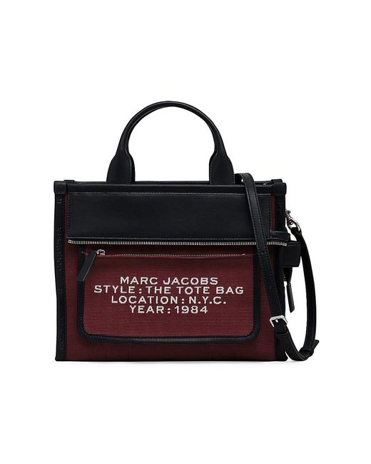 Marc Jacobs, Bags, The Straw Jacquard Medium Tote Bag