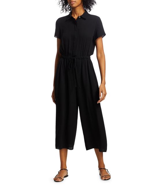 theory silk jumpsuit
