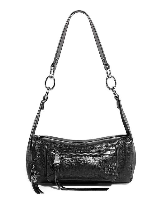 Aimee Kestenberg Bleecker Leather Shoulder Bag in Black | Lyst
