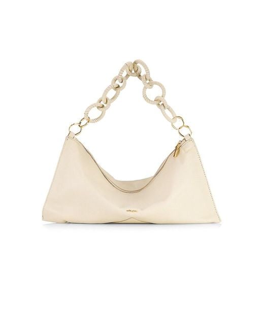 Cult Gaia Leather Hera Ring Mini Shoulder Bag in White Lyst