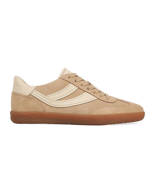 vince rhea leather platform sneakers