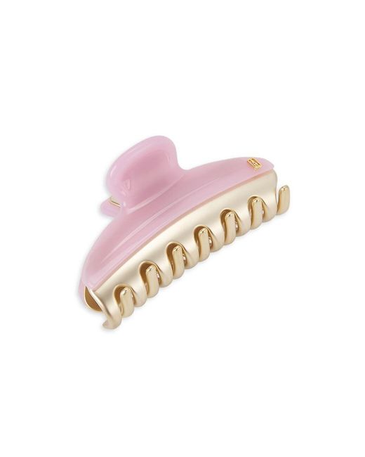 Alexandre De Paris Floralie Claw Hair Clip in Pink Lyst