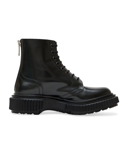 Undercover Adieu X Leather Lugsole Combat Boots in Black for Men Lyst