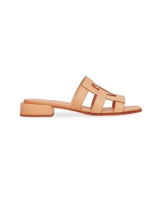 Burberry Lyna Caged Leather Sandals | Lyst