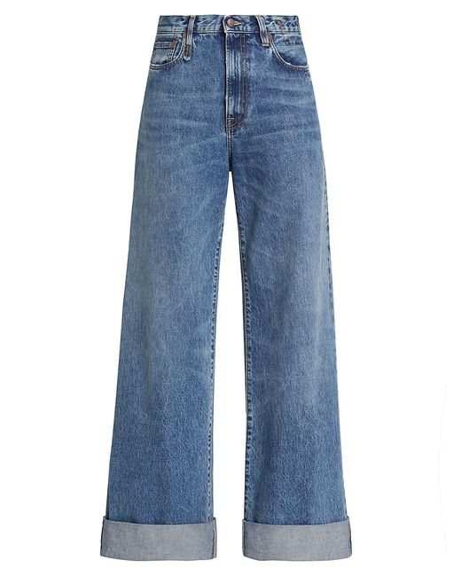 R13 Lisa Baggy Jeans in Blue | Lyst
