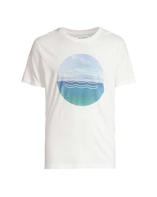 Sol Angeles Ipanema Cotton T-shirt in White for Men | Lyst