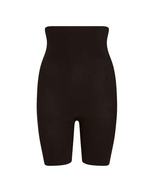 Commando Classic Highwaisted Control Short in Black Lyst
