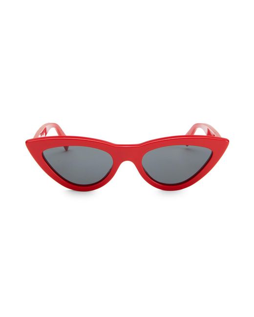 celine red cat eye sunglasses
