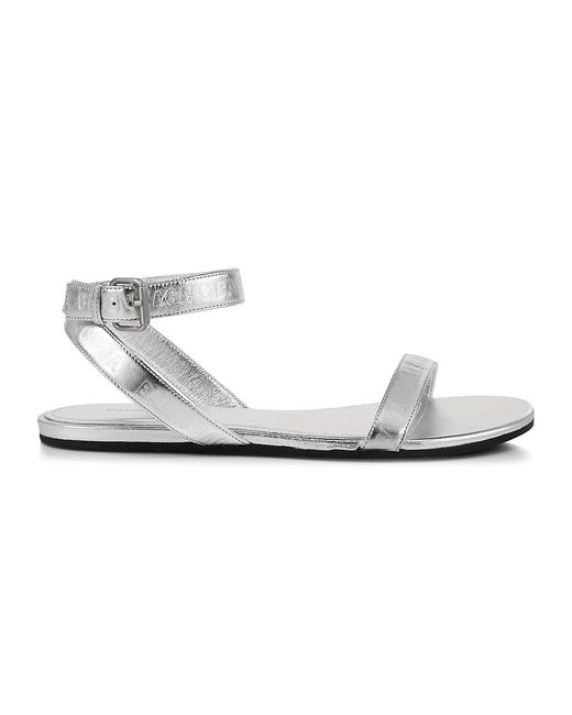 balenciaga round flat sandals