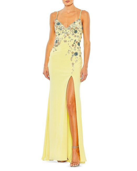 Women's MAC Duggal Beaded A-Line Halter Gown, Size 2 - Black in 2020 | Halter gown, Dresses 