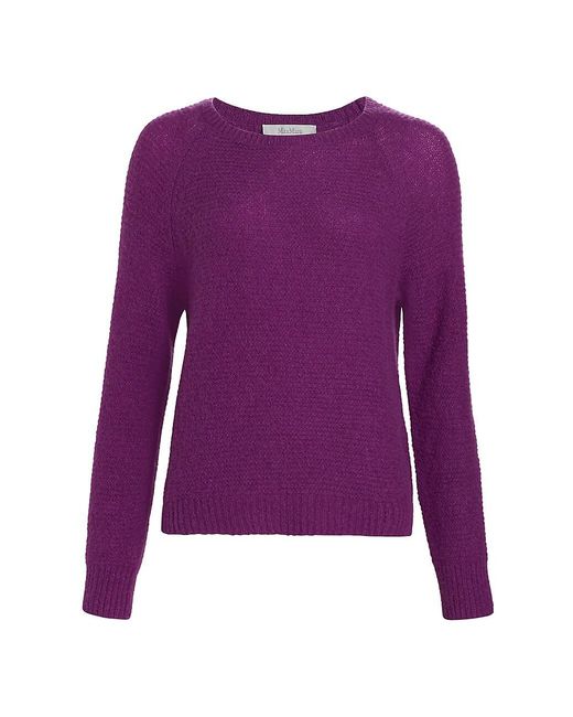 Max Mara Jumbo Cashmere Sweater in Purple | Lyst