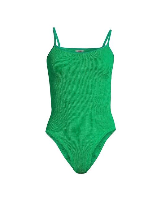 Hunza G Pamela One piece Swimsuit In Green Lyst