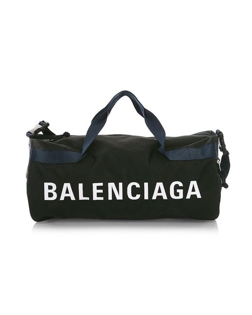 Balenciaga Wheel Gym Bag in Blue for Men | Lyst