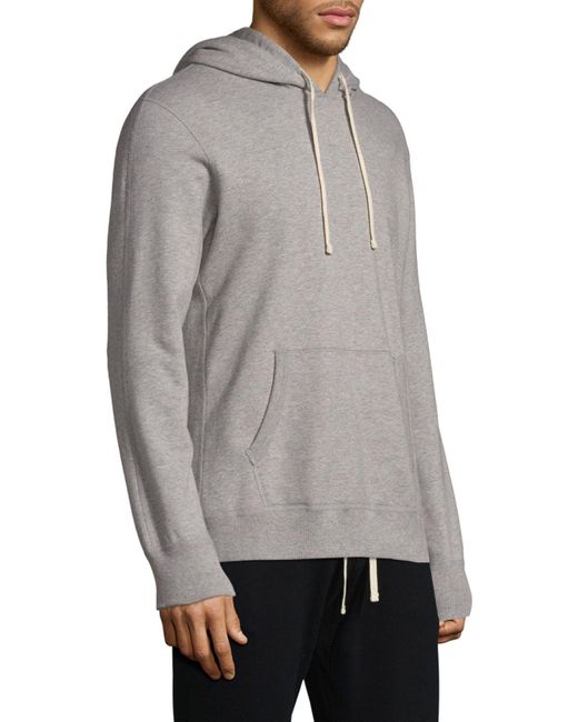 reigning champ scalloped hoodie
