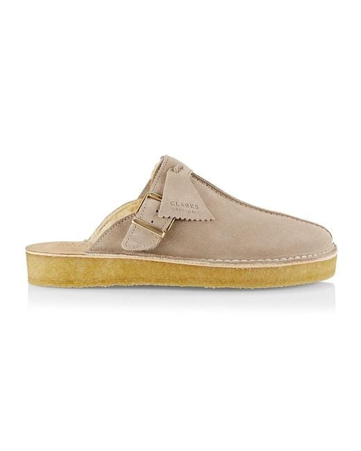 clarks mens mules