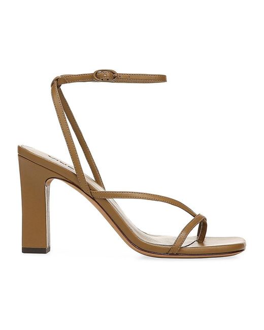 Vince Qiana Strappy Leather Sandals | Lyst