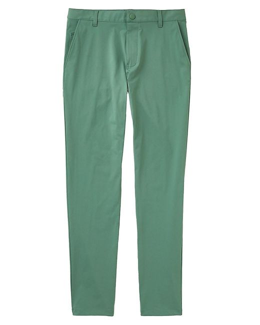 Rhone Synthetic Slimfit Commuter Pants in Green for Men Lyst
