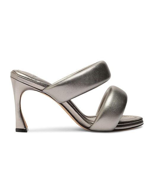 alexandre birman lilla padded leather mules