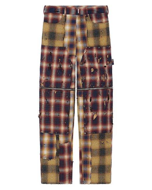 Givenchy TWO IN ONE DETACHABLE PANTS IN BORO-EFFECT DESTROYED