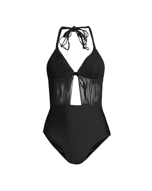 PQ Swim Mila Onepiece Swimsuit in Black Lyst