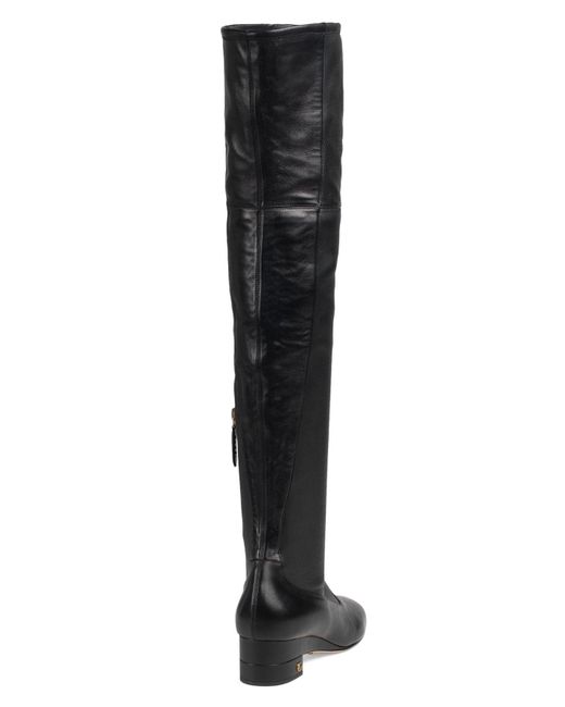 gucci tall leather boots