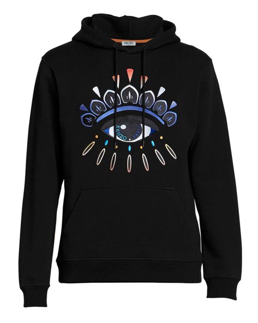 kenzo black eye hoodie