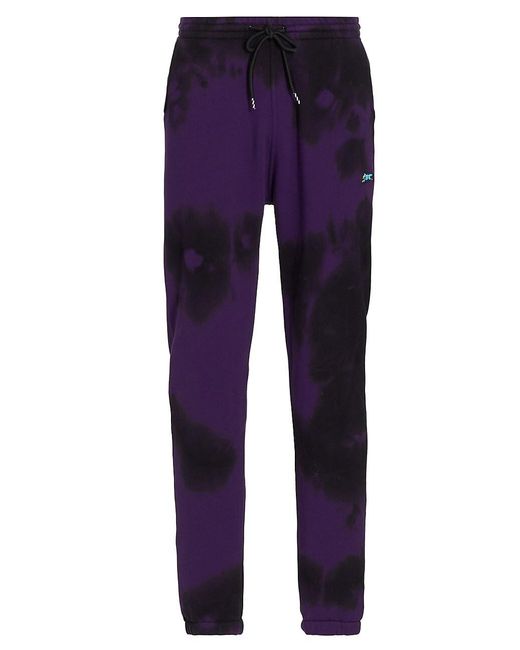 ICECREAM Fleece Tiedye Running Dog Joggers in Purple for Men Lyst