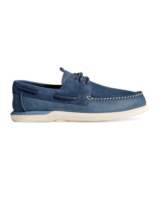 Sperry Top-Sider Authentic Original Plushwave 2.0 Leather Boat Shoes in ...