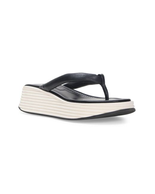 Givenchy Kyoto Platform Leather Flip Flops - Lyst