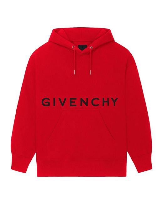 Givenchy Slim Fit Hoodie In Embroidered Felpa for Men | Lyst
