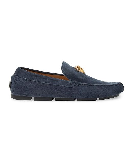 suede driver loafers