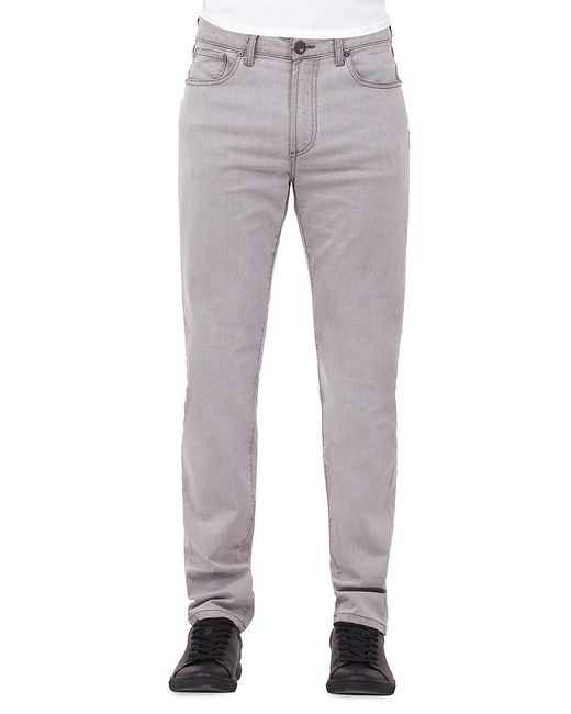 Monfrere Brando Slim-fit Jeans in Gray for Men | Lyst
