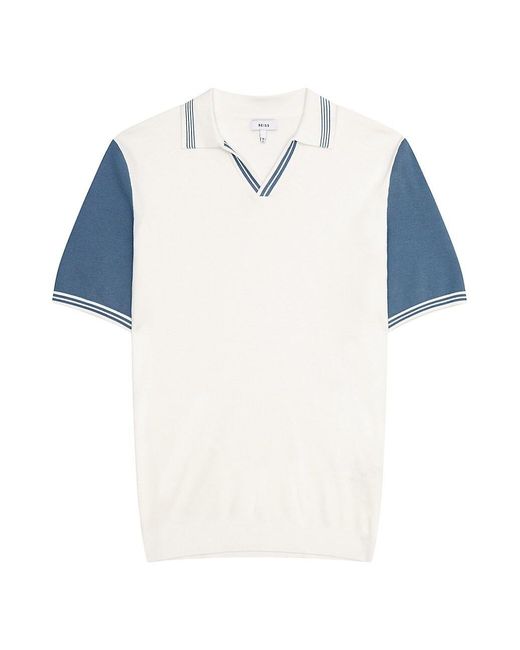 Reiss Cotton Shark Collared Shortsleeve Shirt for Men Lyst
