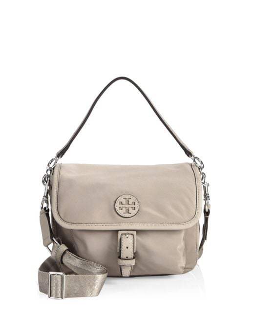 Tory Burch Scout Nylon Crossbody Bag in Gray Lyst