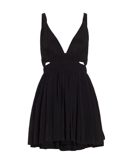 Magali Pascali Bloom Jillian Cut-out Mini Dress in Black | Lyst