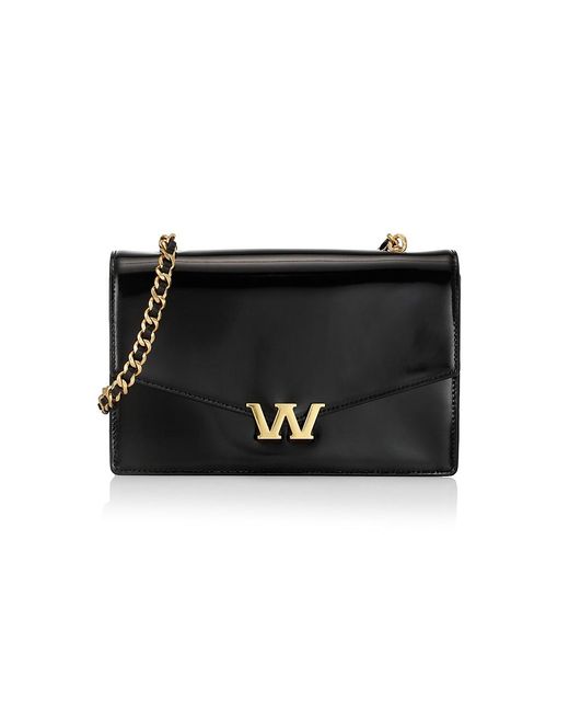 Alexander Wang W Legacy Leather Shoulder Bag in Black | Lyst