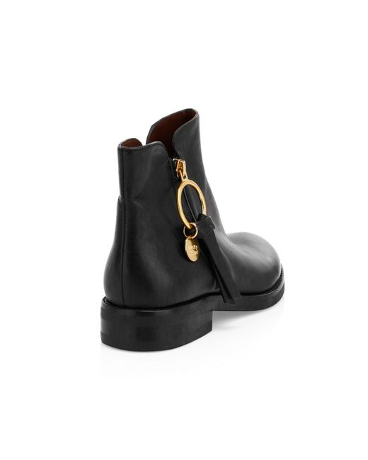 see by chloe louise flat boots