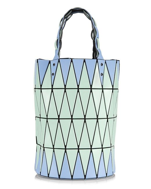 Bao Bao Issey Miyake Pvc Small Basket Bag in Blue