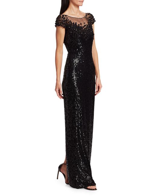 jenny packham black dress