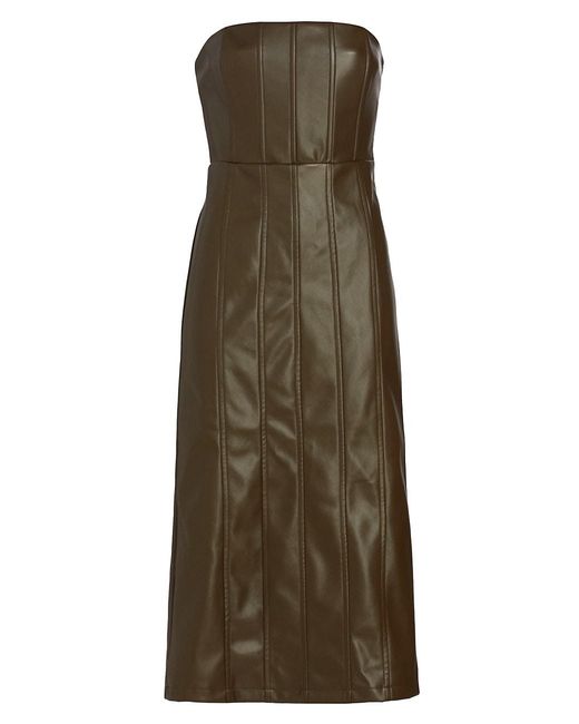 london times faux wrap dress